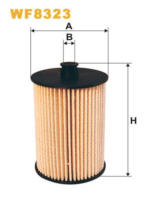 WIX FILTERS Polttoainesuodatin WF8323